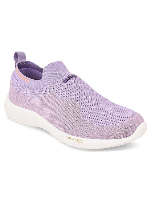 CAMP CALLIE Purple Women's Slip-ons